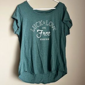 Lucky Brand Green Tee